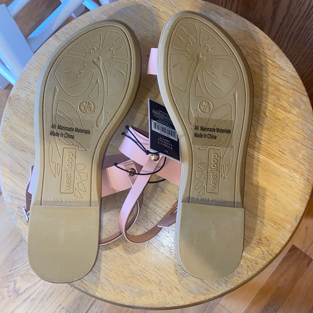 NEW Pink Sandals - Picture 4 of 4